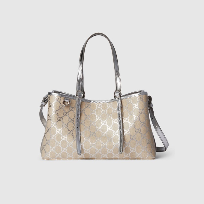 gucci gg emblem medium tote bag #815214